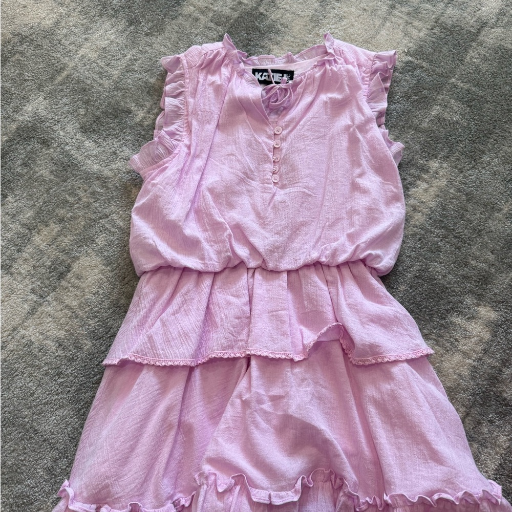 Katie J NYC Light Pink dress